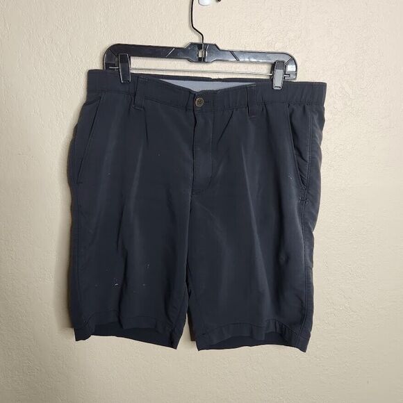 Under Armour Short Men's 36 Dark Gray HeatGear Zip Fly High Rise Classic Chino - Picture 1 of 8